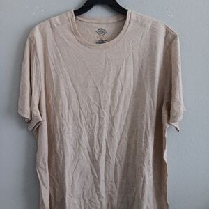 St. John's Bay Light Tan Short Sleeve Tee